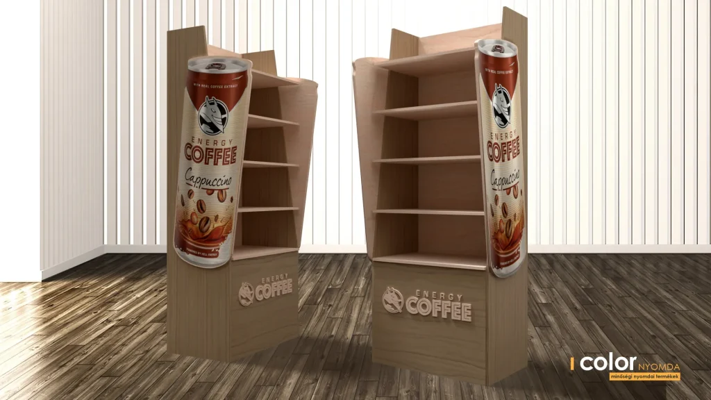 hell egyedi fa display