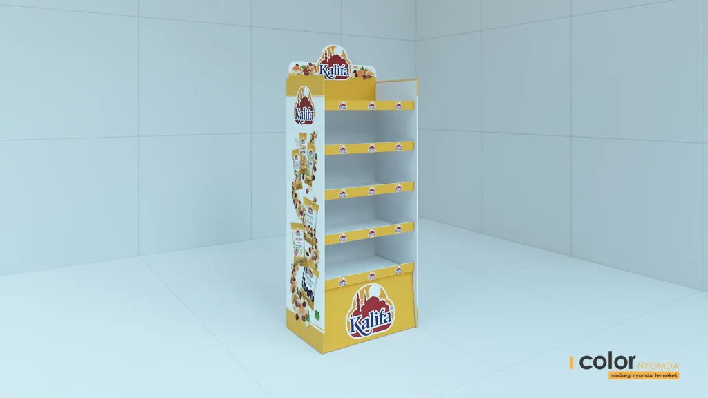 kalifa hullamkarton display versenykepes aron