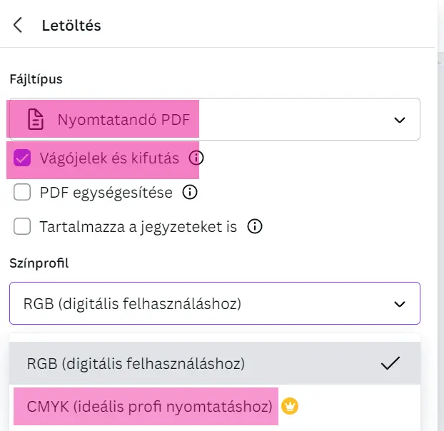 pdf írás