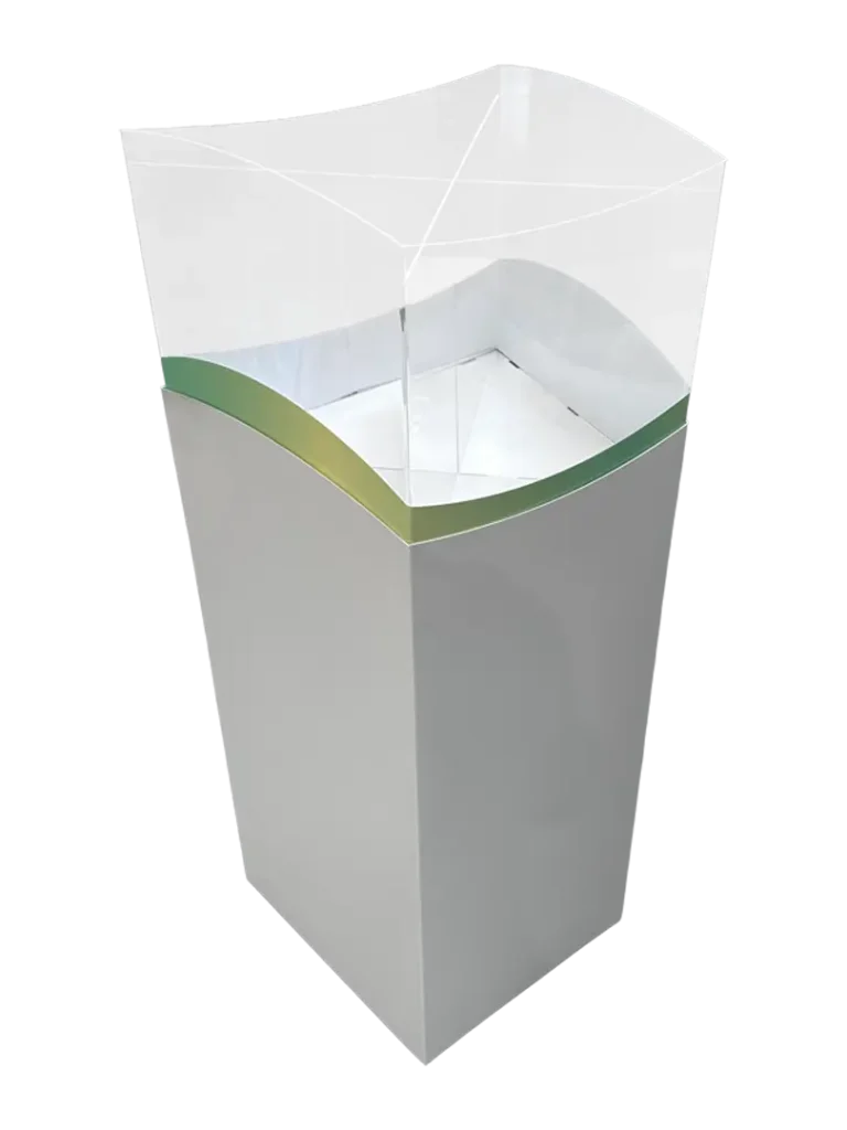 Fém alapú permanens display állvány, tartós fém kereskedelmi megjelenítő kiskereskedelembe