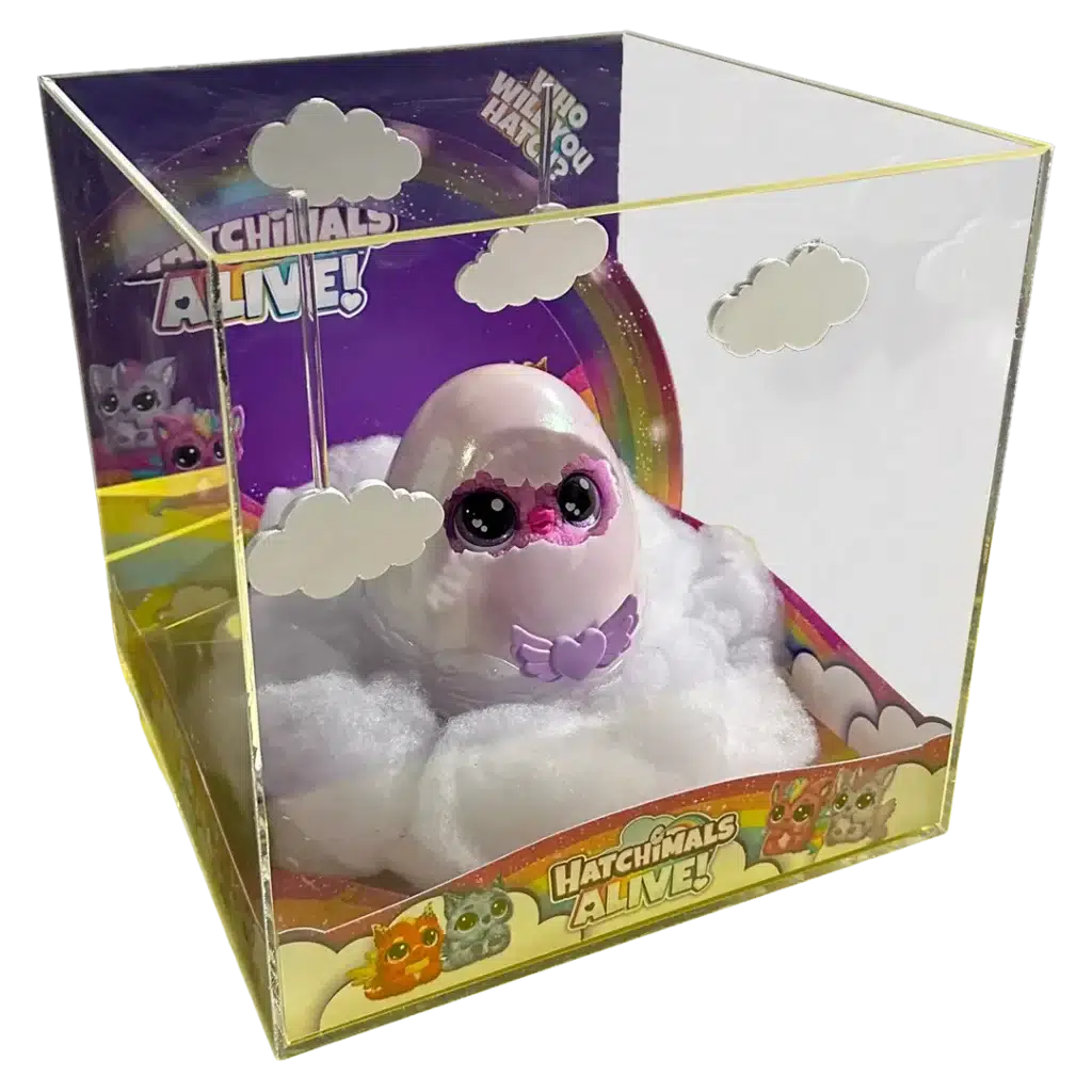 Hatchimals fém alapú permanens display játékszerekhez, tartós fém kereskedelmi megjelenítő állvány