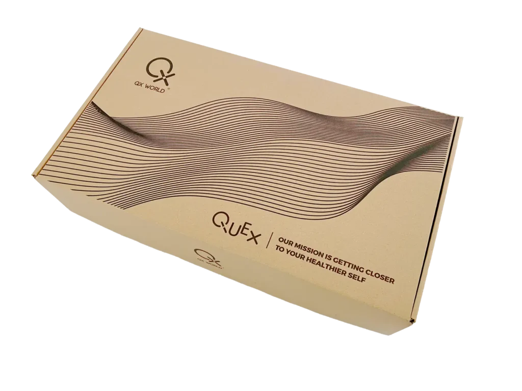 Barna nyomott hullámkarton doboz, egyedi grafikai tervezésű karton csomagolás