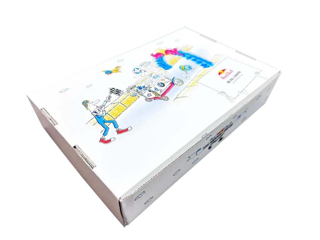 red bull karton doboz