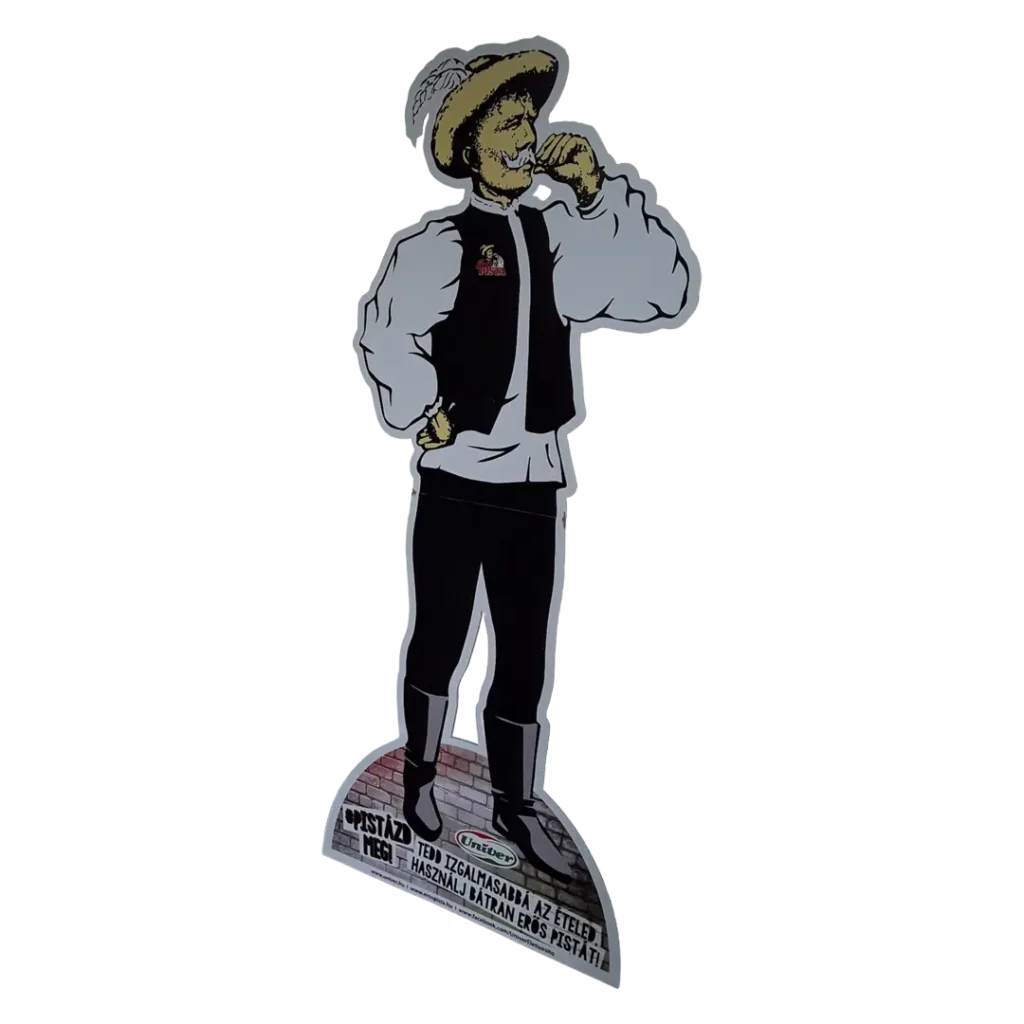 Univer hullámkarton standy fűszer és ételízesítő termékekhez v2, POS megjelenítő padlóra helyezhető karton állvány